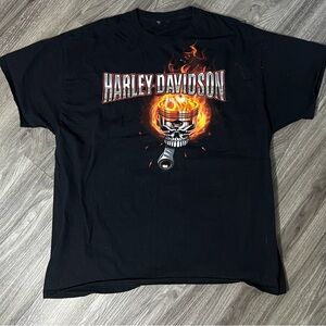 Harley-Davidson Black Graphic T-Shirt